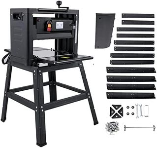 VEVOR Thickness Planer 12.5Inch Thickness Planer Woodworking 1500W Double Cutter Benchtop Thickness Planer 15 AMP With Foldable Workbench Stand for Woodworking