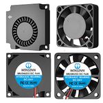 WINSINN 24V 40mm Fan Blower for Cooling Ender 3 / Pro Turbine Turbo 40x10mm 4010 DC Brushless Hydraulic Bearing, with Air Guide Parts - High Speed (Pack of 4Pcs)