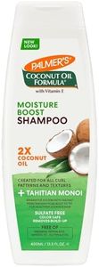 Palmer's Coconut Oil Shampoo for Moisture Boost of Dry, Damaged & Colour Treated Hair, Minimizes Tangles - 400ml