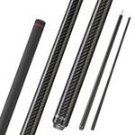 KONLLEN Carbon Fiber Break Cue Pool Stick 147cm Powerful and Precise Break Shaft Pool Stick with 13.0mm Tips