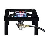 Mr. Heater F235825 Basecamp Single Burner Angle Iron Camping Stove, Black