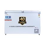 Rockwell 450DDU Deep Freezer – Double Door, 5 Star Energy Saving, Fast Cooling, Convertible Freezer/Cooler Chest Freezer, Low Power Consumption, 4 Year Warranty