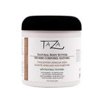 Premium Taza Natural Unscented Body Butter, 8 fl oz (237 ml) Plant Based Ingredients Contains: African Shea Butter, Beeswax, Coconut Oil, Jojoba Oil, Sunflower Oil, Vitamin E