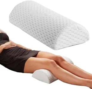 ComfiLife Orthopedic Knee Pillow and Leg Pillow for Sleeping - 100% Memory Foam Leg Pillows for Back Pain, Sleeping Pain, Hip Pain Relief for Side Sleepers - Half Moon Pillow