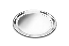 Fox Run 16" Pizza Pan, Stainless Steel, 16-Inch Round Tray, Silver (4497)