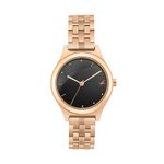 Fastrack Analog Rose Gold Dial Women's Stainless Steel Casual Watch