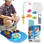 Fairly Odd Novelties Potty Fisher Toilet Fishing Game