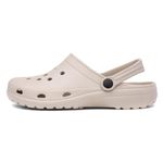 shoezone - Summer Womens Stone EVA Clog - Size 5 UK - Beige