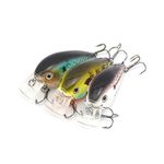 Crankbait for Bass Fishing 60mm/2.36 inches Shallow Diving Crank Bait Square Bill Cranking Fishing Lures