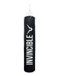 Invincible Classic Vinyl Never Tear Boxing Bag Black 150CM 45 KG