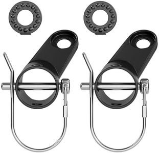 Titanker Upgraded Bike Trailer Attachment Coupler for Instep & Schwinn Bike Trailers, Bicycle Trailer Hitch Bike Cargo Trailer Coupler (2 PCS-Black)