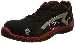 Sparco Unisex's Low-top 0751644RSNR, Black, men10 d(m) us=44eu