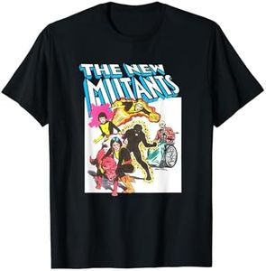 Marvel X-Men The New Mutants Vintage Comic Book Cover T-Shirt