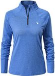 YSENTO Womens 1/4 Zip Running Tops 