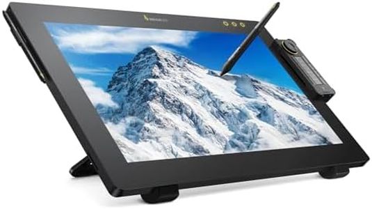 Xencelabs Pen Display 24+ Industry-First Pen Display with Calman Ready, Drawing Tablet with 4K Screen Monitor, Graphic Display with 44 Customizable Quick Keys, 2 Battery-Free Pens for Win/Mac/Linux