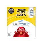 Purina Tidy Cats Lightweight Clumping Cat Litter, 24/7 Performance Multi Cat Litter - 17 lb. Box