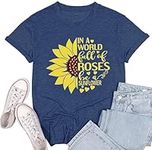 Graphic T-Shirts for Women Summer C