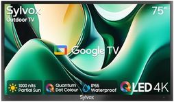 SYLVOX 75" QLED Smart TV, 4K UHD Ou