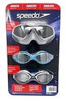 Speedo 3 Pack Adult Swimming Goggle