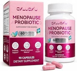 Cxlusxiu Menopause Support for Women, Menopause Supplements with Probiotics, Black Cohosh, DIM, Soy Isoflavones & Ashwagandha, Pre Peri Post Menopause Supplement, 90 Capsules