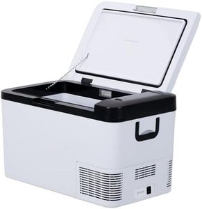 AooDen K25 Portable Freezer,12 Volt Car Refrigerator, 25 Liter Fast Cooling 12V Car Fridge -4℉~68℉, Car Cooler, 12/24V DC and 100-240V AC for Outdoor, Camping, RV, Truck, Boat