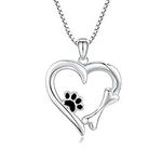MEDWISE 925 Sterling Silver Dog Paw