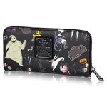 Loungefly Disney The Nightmare Before Christmas Wallet - Accordion Style & Zip Around