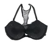 Victoria's Secret Very Sexy Tee Push Up Bra, Black Lace, 32D