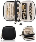 VLANDO Travel Jewelry Case,2-Layer 