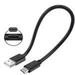 USB C Cable Short 1FT, SCOVEE USB to USB C Cable 3A Fast Charging Cable,USB C Male to USB Charger Cord for iPad Pro/Mini,MacBook Air,Power Bank,Samsung Galaxy,Google Pixel,LG,Moto,Charging Station