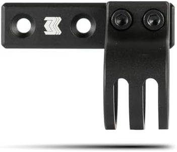 Montrum Flashlight Ring Mount 1 inch diameter | Compatible with M-LOK | 45 Degree Offset