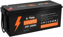 LiTime 24V 100Ah LiFePO4 Lithium Ba