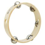 A-Star 8 inch/20cm Handheld Wooden Headless Tambourine, Traditional Single Jingle Bell Row