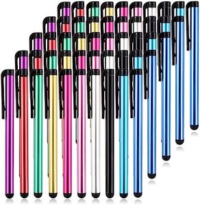 50 Piezas Lápiz Capacitivo para Pantallas táctiles, Mini Lápiz Táctil Capacitivo Universal Stylus Pen para iPad Pro Air Mini Samsung Galaxy Huawei, Todas Las tabletas y Smartphone
