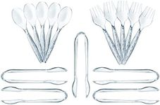 12 Piece Plastic Serving Utensils S