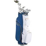Taylormade Golf Kalea Gold Womens Complete Set with CART Bag LEFTHANDED