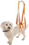 HZSZJMN Dog Lifting Harness, Dog Support Harness for Back Legs, Dog Support Rehab Harness with Handle Adjustable Straps, Dog Rear Harness Support for Elderly, injured, Sick and Disabled Dogs (Small)