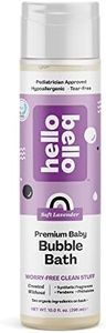 Hello Bello Bubble Bath, Gentle Hypoallergenic Formula for Babies and Kids, Vegan and Cruelty-Free, Soft Lavender Scented, 10 fl oz