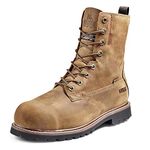 Kodiak Men's McKinney Composite Toe Waterproof Industrial Boot, Brown, 15.0 W