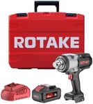 ROTAKE 20V 1" Pro Heavy-Duty Cordless Impact Wrench Kit, 1880 FT-LBS, TB6