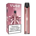 Vuse Pro Vape Kit, Slim Design, Fast Charging, Splash-Resistant, reusable vape, rechargeable vape, refillable vape, compatible with Vuse ePod 2 vape pods (Sold Separately), Rose Gold