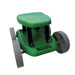 SecureFix Direct Gardening Seat Rollng Tool Space (Kneeling Lightweight Outdoor Puncture Proof Wheels All-Weather)