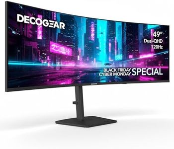 Deco Gear 49" Curved Ultrawide 5K Gaming Monitor