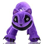 MGKEOUF Smiling Animal Cat Nap Plush Toy, Cute Smiling Animal Plush Cat, Cat Nap Monster Plush Anime, Cuddly Toys Animal Pillow Kawaii Plush Stuffed Toy Easter Gifts for Children Boys Girls