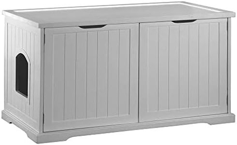 Merry Products Cat Washroom Bench, White