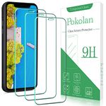Pokolan [3 Pack] Screen Protector for iPhone 11, iPhone XR 6.1-inch Tempered Glass, 9H Hardness, Case Friendly, Bubble Free, Anti Scratch, Easy to Install
