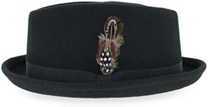 Belfry Crushable Porkpie Fedora Men