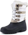 Knixmax Womens Winter Boots Waterpr