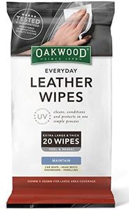 OAKWOOD OP197 Everyday Leather Wipes with UV Protect Leather Wipes