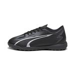 PUMA Unisex Kids Ultra Play Tt Jr Soccer Shoe, Puma Black Asphalt, 4.5 UK